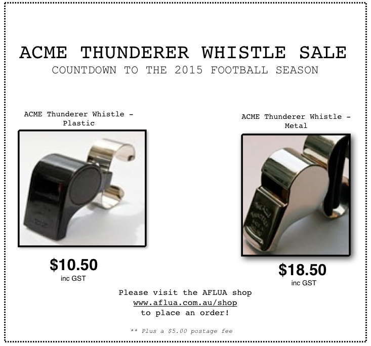 Whistle sale