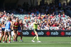 ADELAIDE, AUSTRALIA - APRIL 09: during the 2022 AFLW Grand Final match between the Adelaide Crows and the Melbourne Demons at Adelaide Oval on April 09, 2022 in Adelaide, Australia. (Photo by Sarah Reed/AFL Photos)
