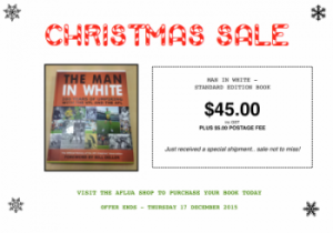 CHRISTMAS SALE – MAN IN WHITE BOOK