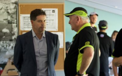 Grant walks with the umpires to improve outcomes