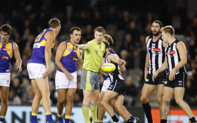 Field Umpire, David Harris – 100 AFL games