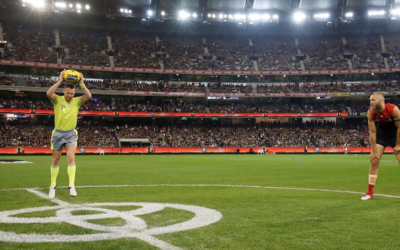 AFL to again trial four field umpires