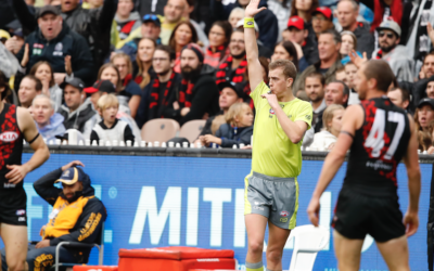 100th AFL Game for Jason Moore