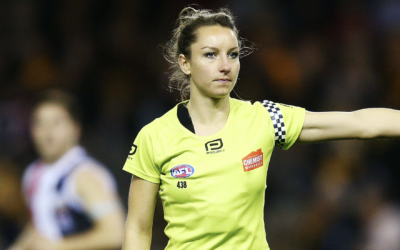 AFL Field Umpire, Eleni Glouftsis nominated for the 2019 South Australian young Australian of the year