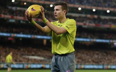 ‘Pretty amazing’ reflects AFL Boundary Umpire, Matt Konetschka on his 150th game