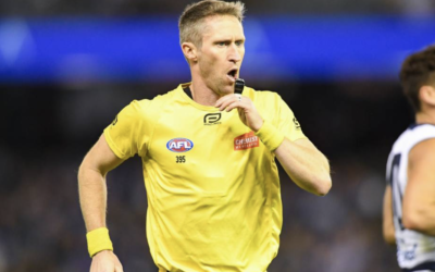 How Shaun Ryan rose to the pinnacle of football umpiring