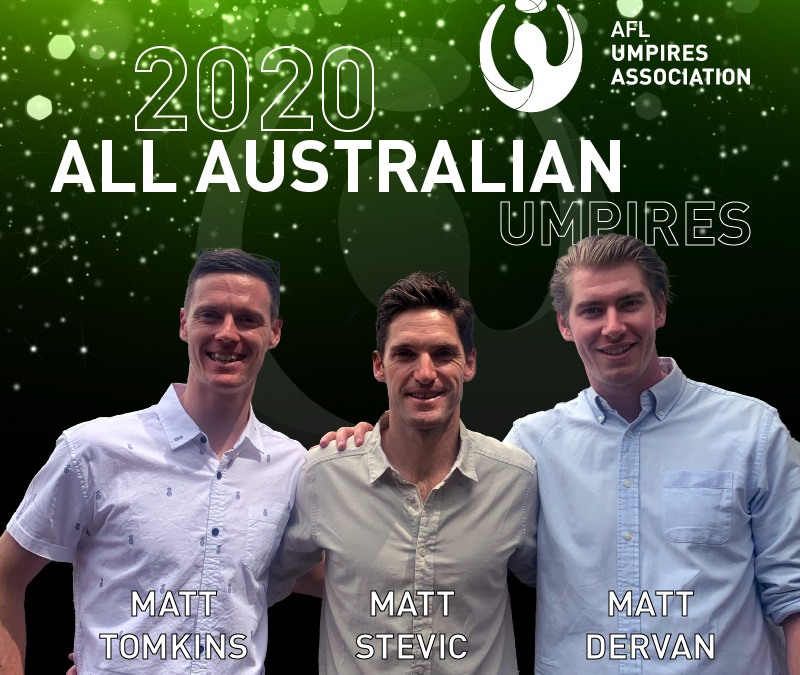 2020 All-Australian umpires