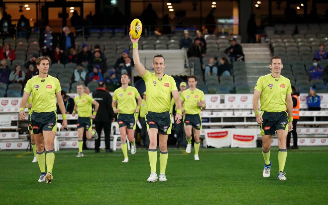 AFL Season 2022 Umpiring Milestones