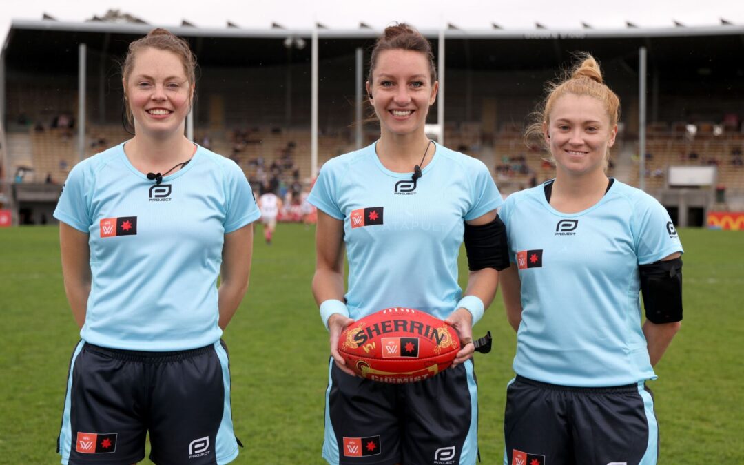 AFLW – Development Opportunities for the Rising Stars of Umpiring