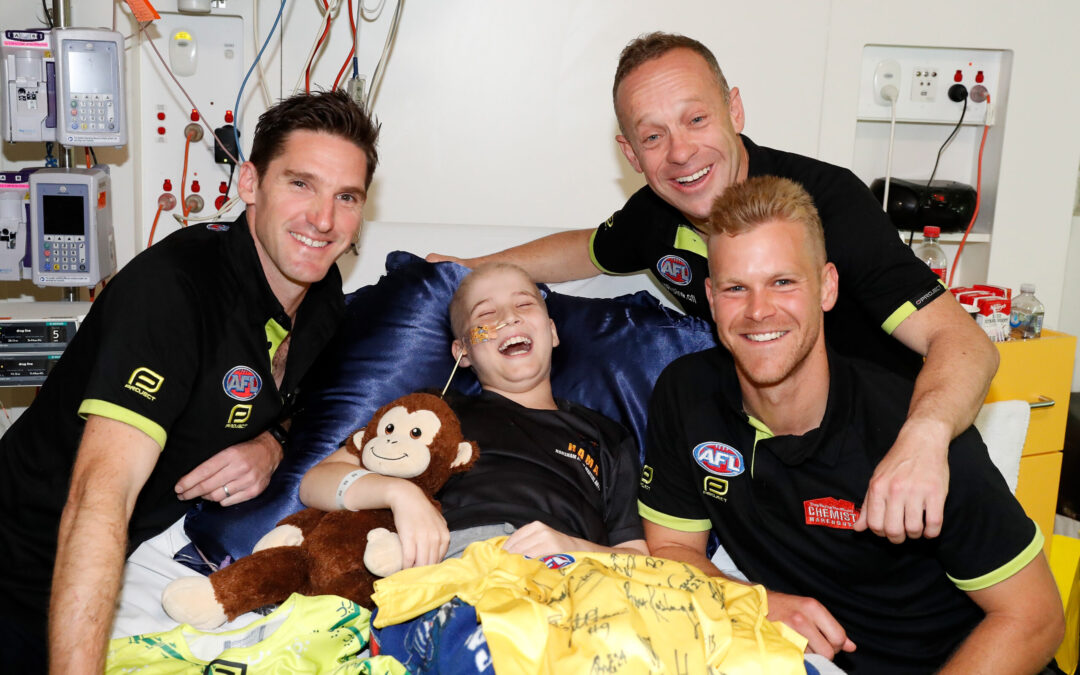 “AFL umpire trio make Fletcher’s day”