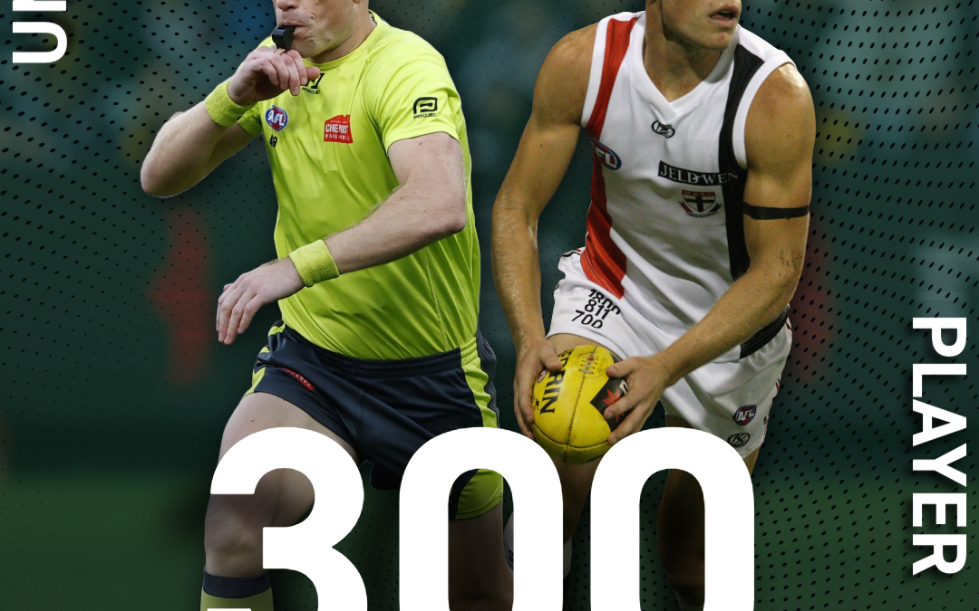 Fisher becomes first Player-Field Umpire to reach triple ton.
