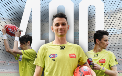 Nathan Doig  reaches 400 Games