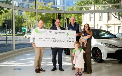 AFLUA and Umpires Raise $20,000 for Good Friday Appeal