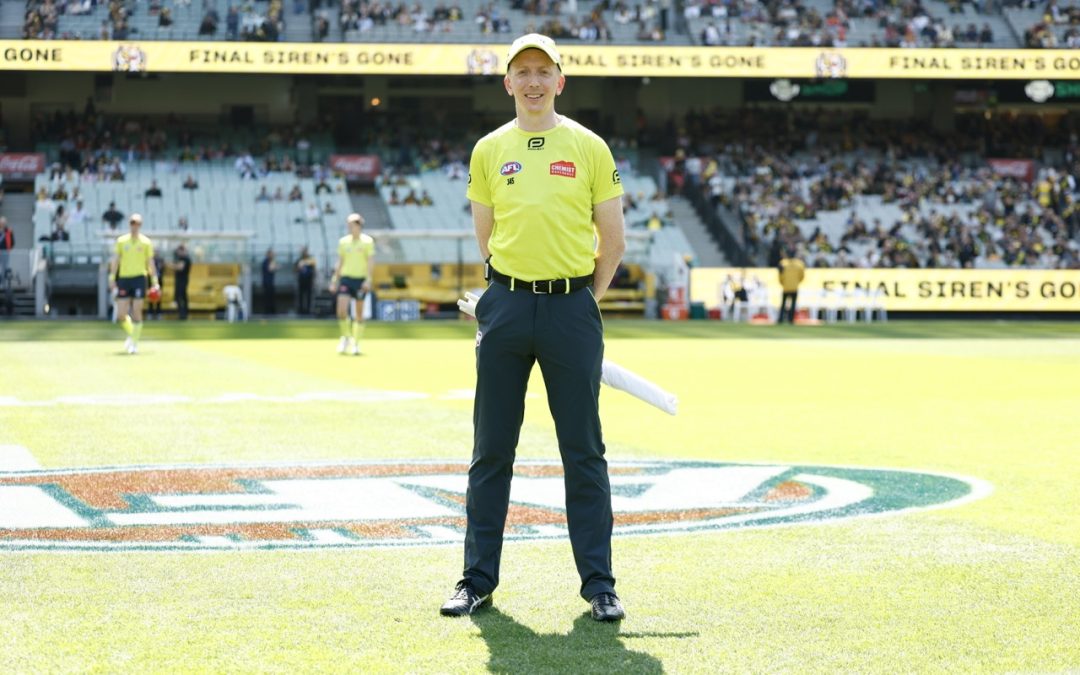 Grand Final Debut More Than Just a Personal Achievement for Umpire Dylan Benwell